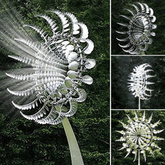 Magic Metal Windmill - Yard Spinner - TrenLit