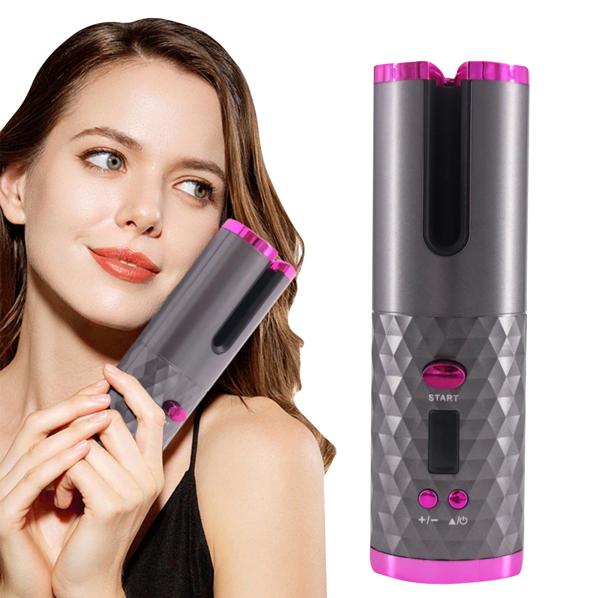 MagicCurl Pro™ Auto Hair Curler | 50% OFF - TrenLit