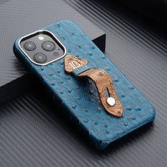 OstrichSkin Pro | Leather Case For iPhone - TrenLit