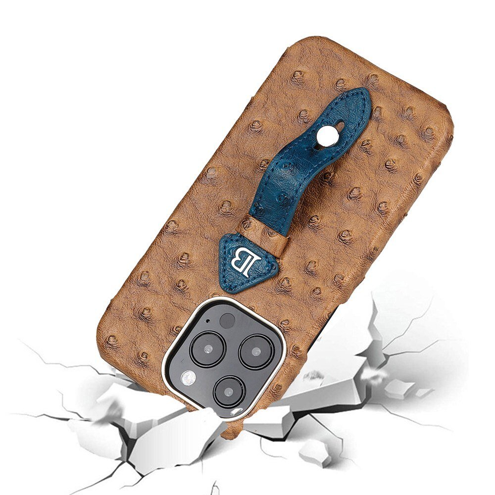 OstrichSkin Pro | Leather Case For iPhone - TrenLit