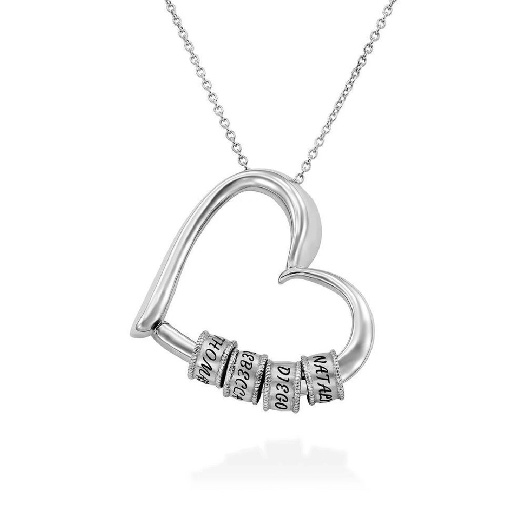 Personalized Heart Necklace™ (3 Colors) - TrenLit