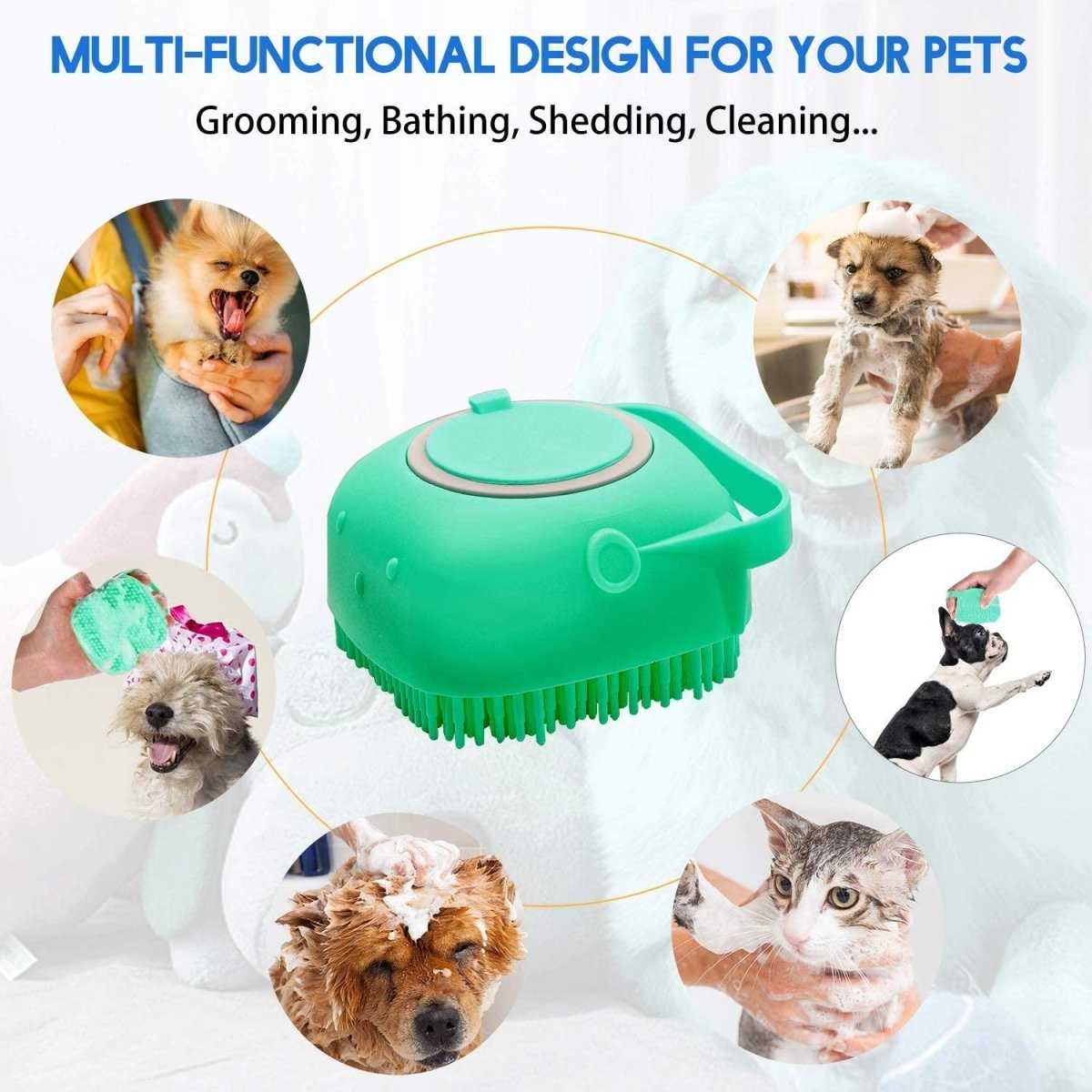 Pet Bath Brush - TrenLit