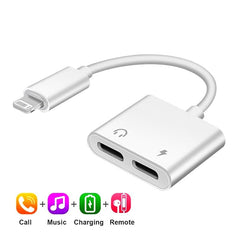 PowerSound | 2 in 1 Lightning Adapter for iPhone - TrenLit