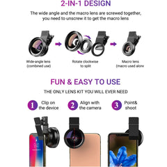 Premium MegaShot 2-in-1 Lens Kit - TrenLit