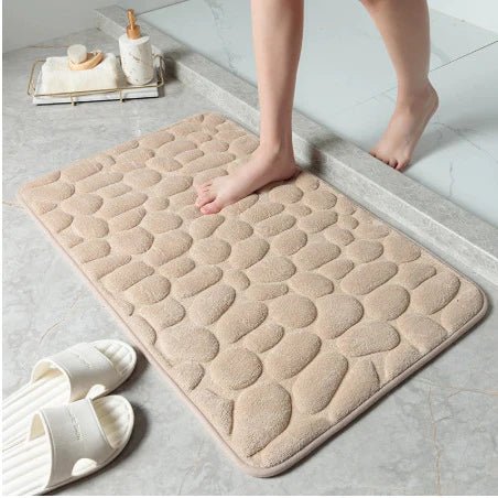 Premium Non-slip Embossed Bathroom Mat - TrenLit