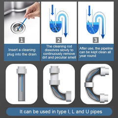 SaniSticks™ - Drain Unblocker & Odor Preventer. - TrenLit