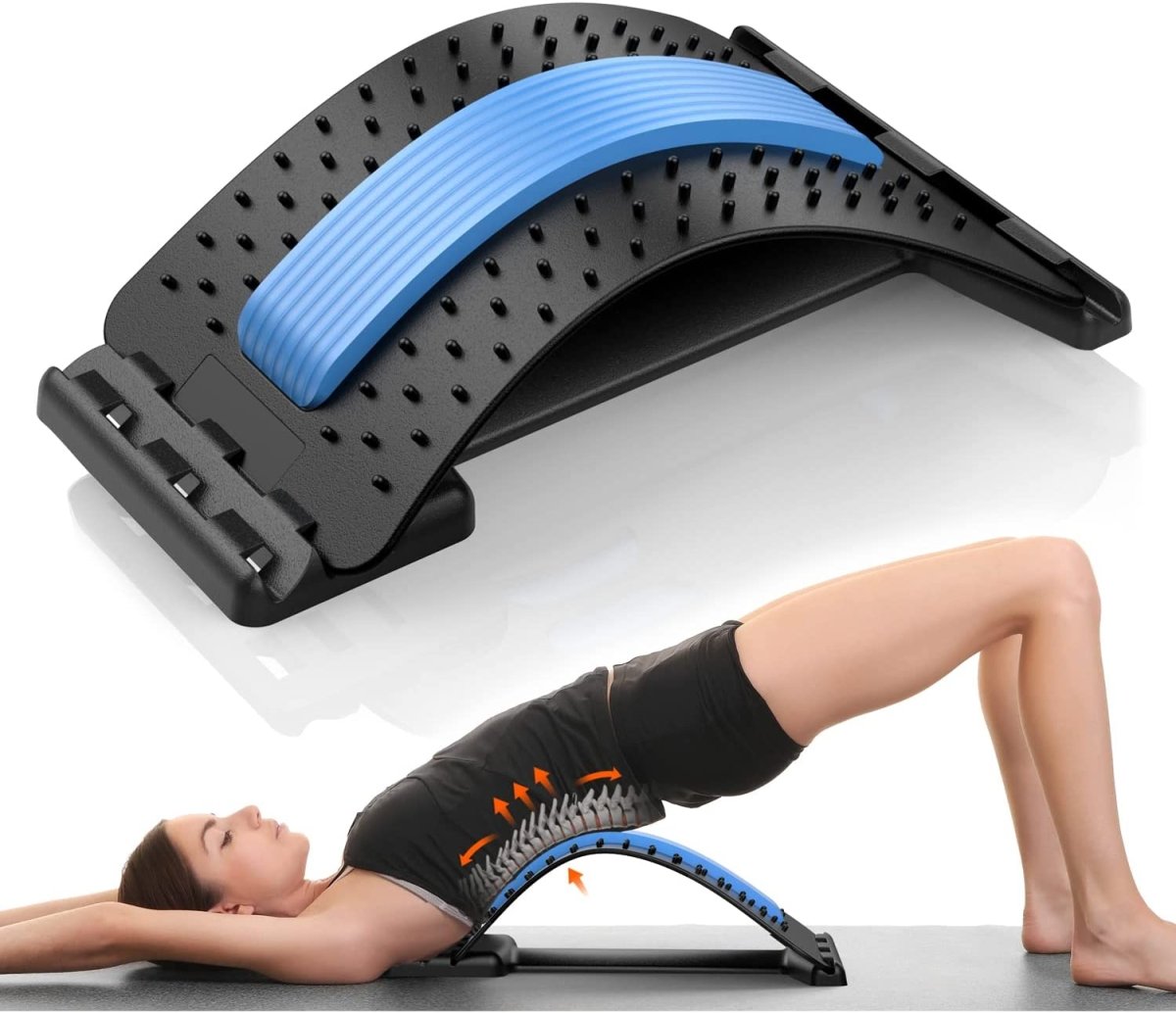 SpineAlign Pro™ Acupressure Back Stretcher & Waist Massager - TrenLit