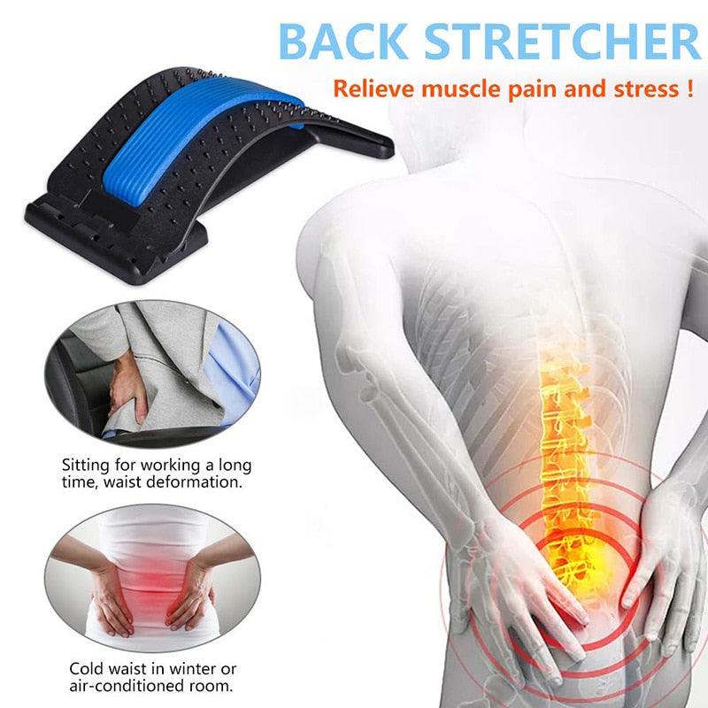 SpineAlign Pro™ Acupressure Back Stretcher & Waist Massager - TrenLit