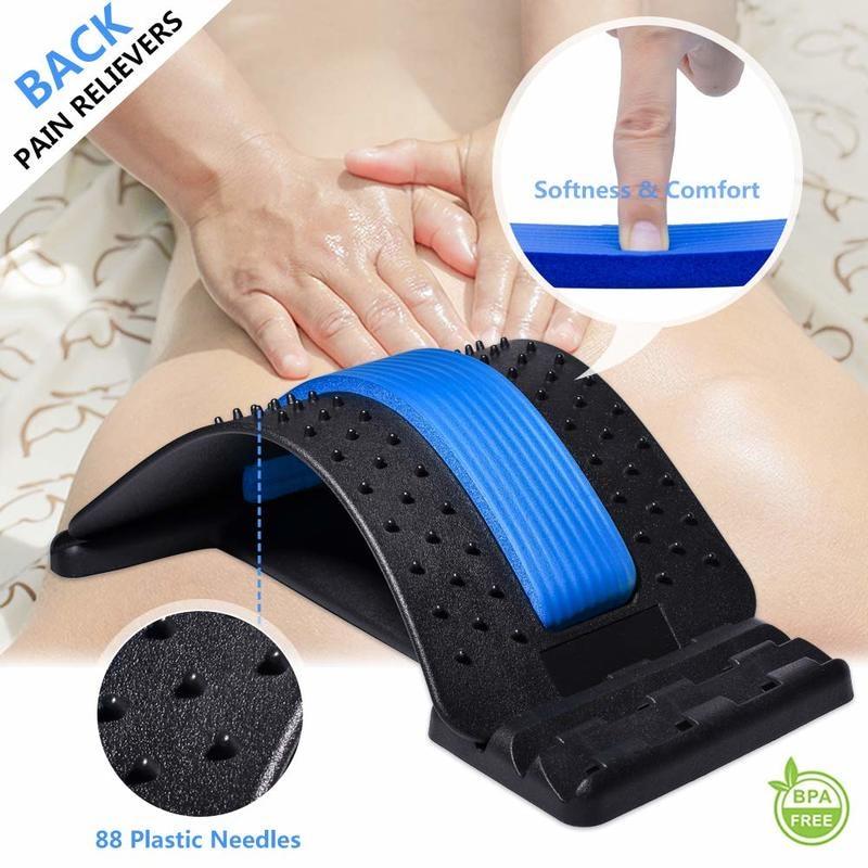 SpineAlign Pro™ Acupressure Back Stretcher & Waist Massager - TrenLit