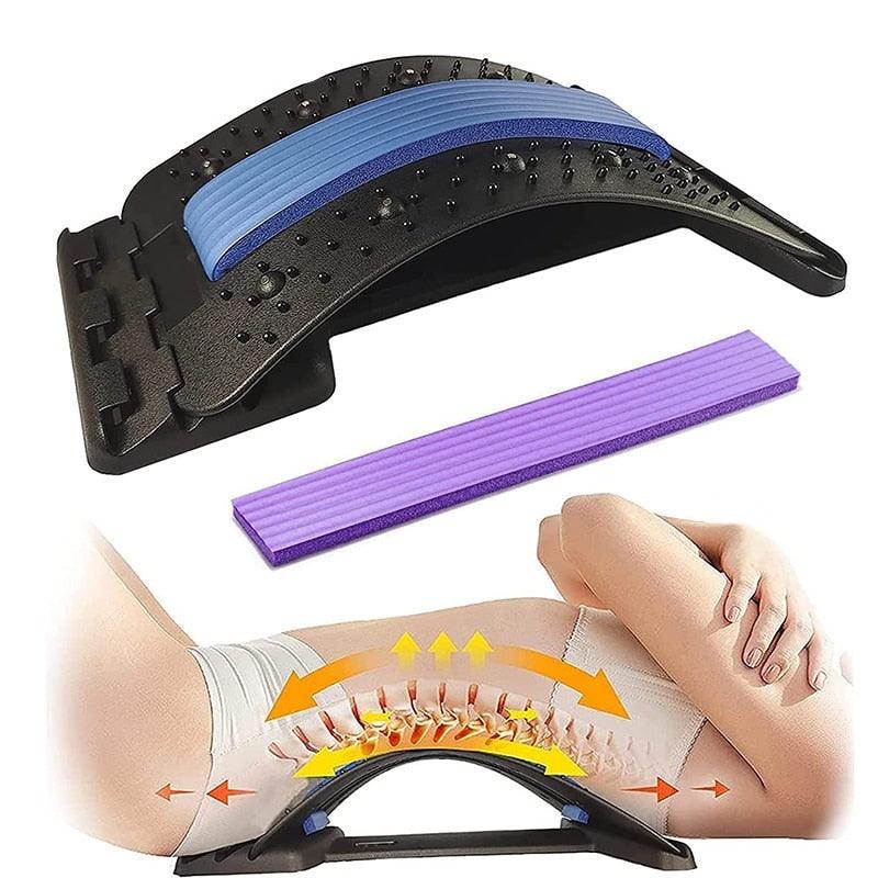 SpineAlign Pro™ Acupressure Back Stretcher & Waist Massager - TrenLit