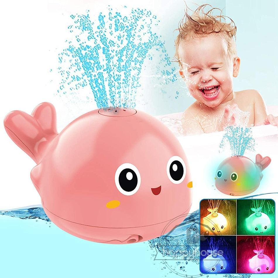 Sprinkler Whale Bath Toy - TrenLit