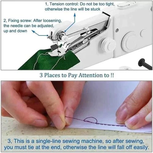 StitchMate™ Portable Sewing Machine - TrenLit