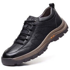 Timeless Slip-Resistant Men's Casual Leather Shoes - TrenLit