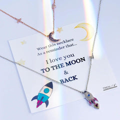 To The Moon & Back Necklace - TrenLit