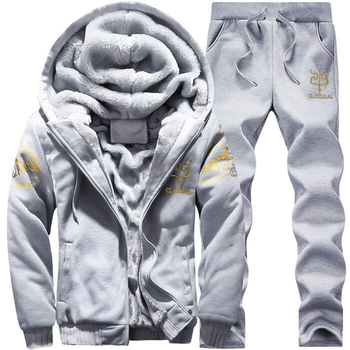 Ultimate Comfort Fusion Set - The Luxe Hooded Fleece Sportswear - 50% OFF - TrenLit