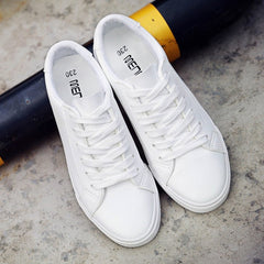 Urban Chic Casual Leather Sneakers - FREE SHIPPING - TrenLit