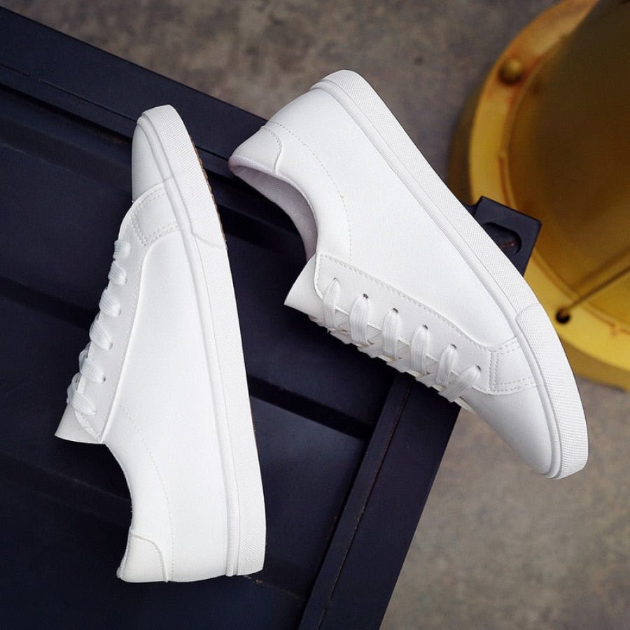 Urban Chic Casual Leather Sneakers - FREE SHIPPING - TrenLit