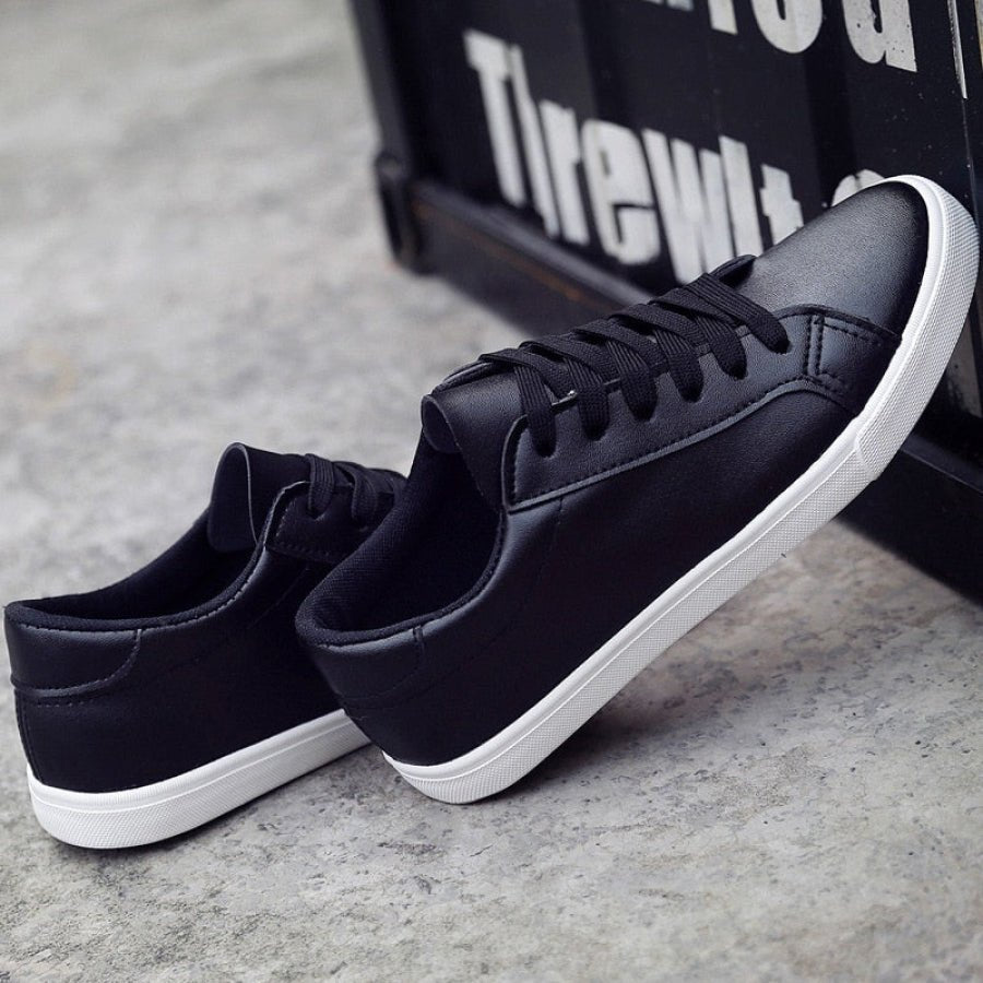 Urban Chic Casual Leather Sneakers - FREE SHIPPING - TrenLit