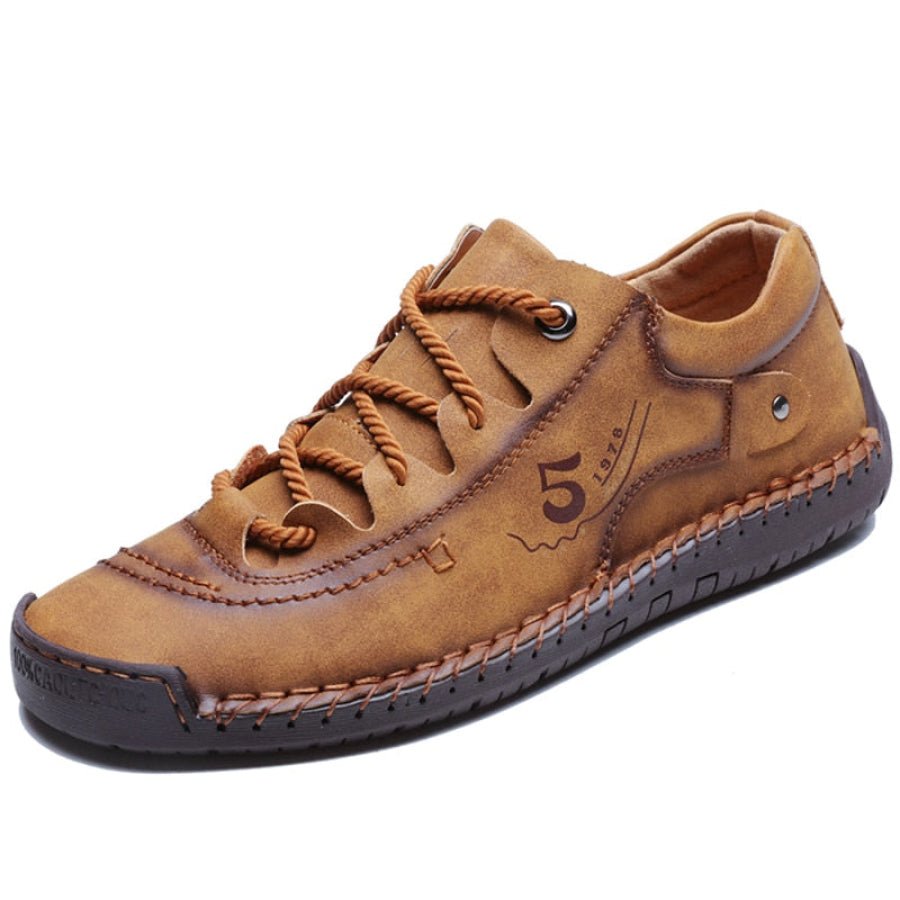 Urban Elegance Casual Leather Men's Shoes - New Collection - TrenLit