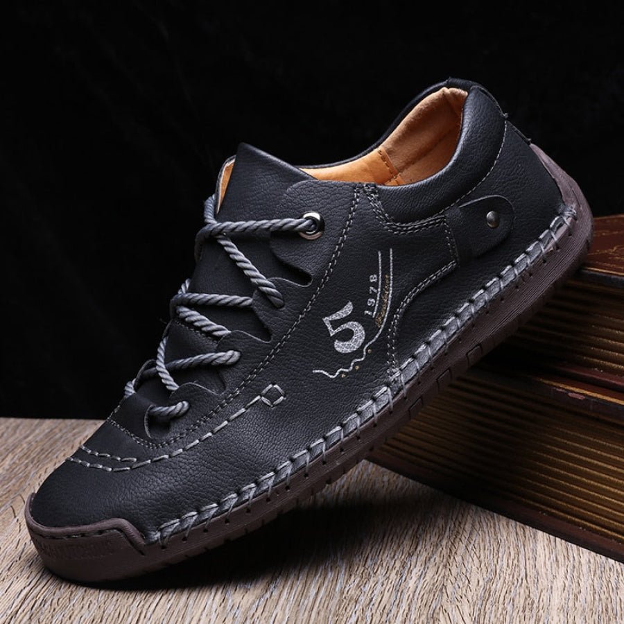 Urban Elegance Casual Leather Men's Shoes - New Collection - TrenLit