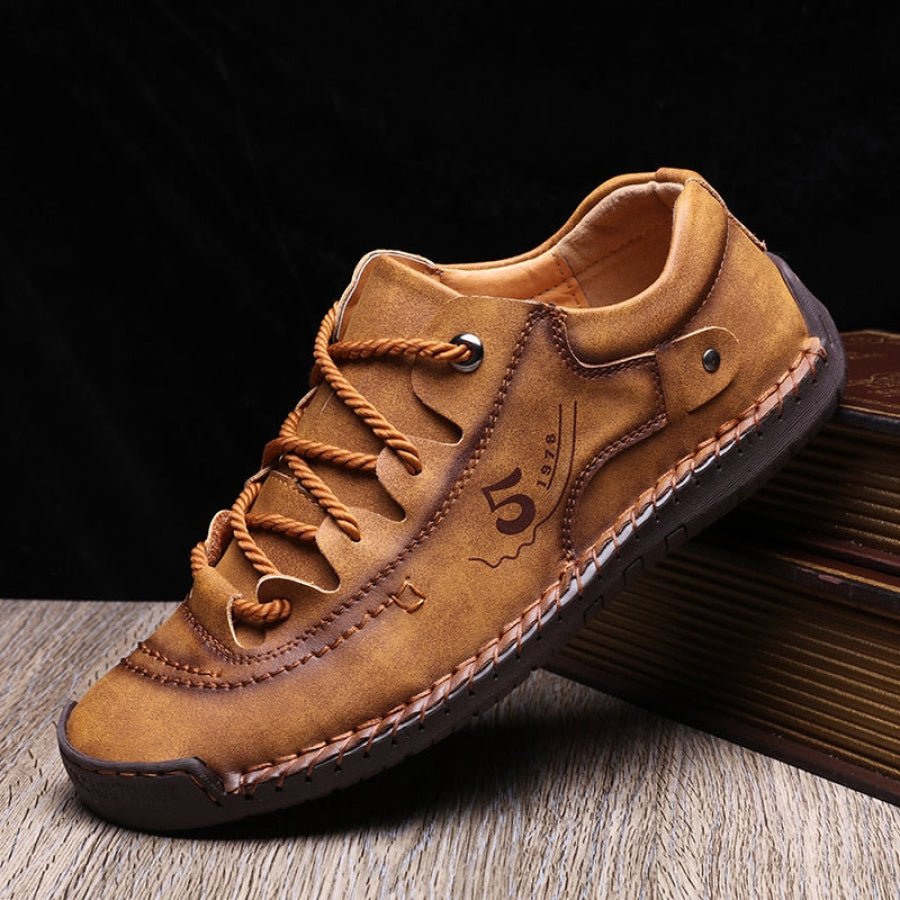 Urban Elegance Casual Leather Men's Shoes - New Collection - TrenLit