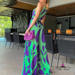 Vibrant Elegance Jumpsuit - Summer Release - 50% OFF - TrenLit