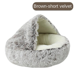 Warm Pet Round Bed - TrenLit