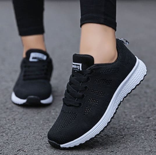 Women's Ultra-Comfort, Impact-Resistant, and Breathable Sneakers - TrenLit