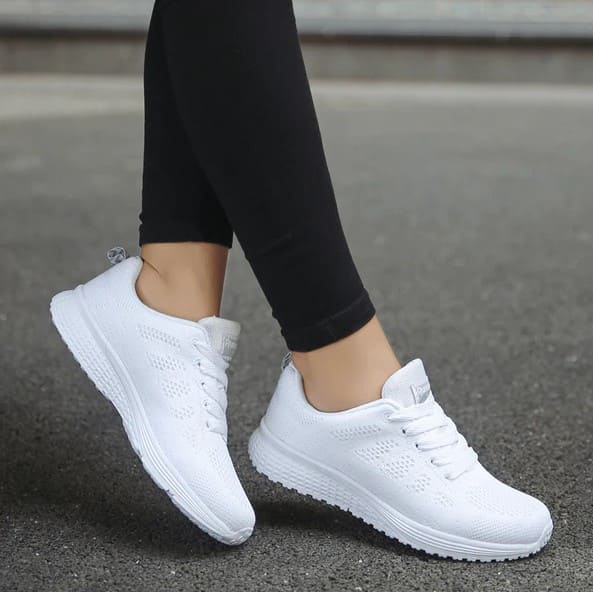 Women's Ultra-Comfort, Impact-Resistant, and Breathable Sneakers - TrenLit