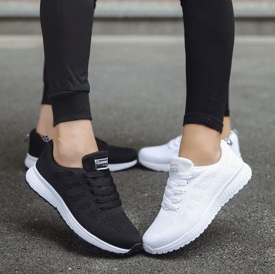 Women's Ultra-Comfort, Impact-Resistant, and Breathable Sneakers - TrenLit