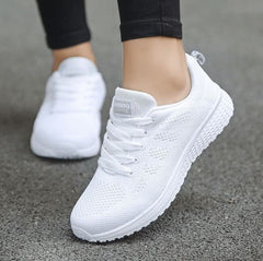 Women's Ultra-Comfort, Impact-Resistant, and Breathable Sneakers - TrenLit